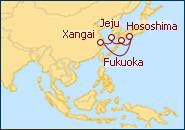 Ver o roteiro do Cruzeiro China, Jap�o, Cor�ia do Sul