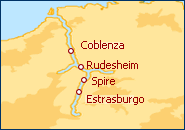 Ver o roteiro do Cruzeiro Fin de Semana en el Rhin