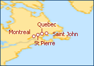 Ver o roteiro do Cruzeiro Canada e Nova Inglaterra