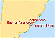 Ver o roteiro do Cruzeiro Buenos Aires, Punta del Este, Montevideu