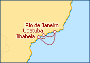 Ver o roteiro do Cruzeiro Ilhas Tropicais