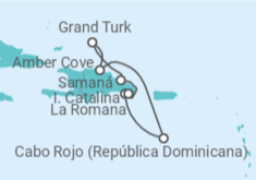 Itinerário do Cruzeiro  República Dominicana, Bahamas - Costa Cruzeiros