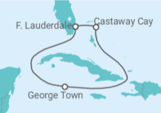 Itinerário do Cruzeiro  Ilhas Cayman - Disney Cruise Line