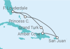 Itinerário do Cruzeiro  Porto Rico, Bahamas - Princess Cruises