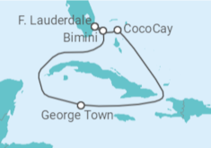 Itinerário do Cruzeiro  Ilhas Cayman - Celebrity Cruises