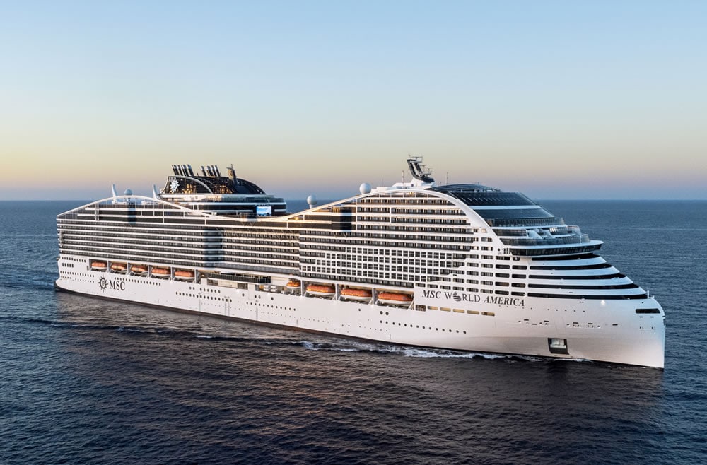 Ficha técnica do MSC World America, MSC Cruzeiros Logitravel