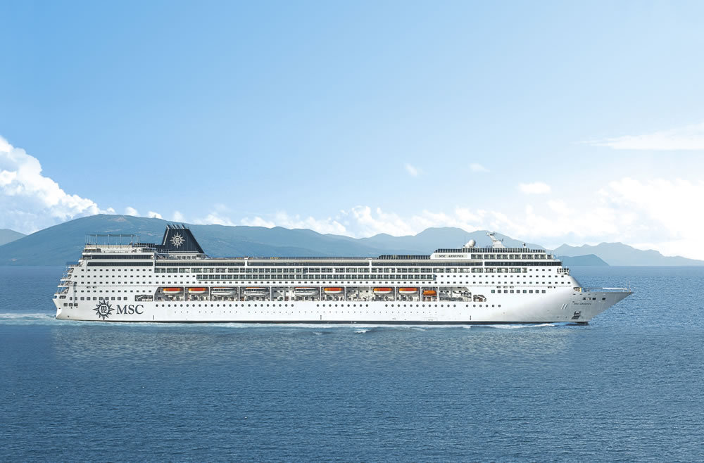 Categorias e cabines do navio MSC Armonia, MSC Cruzeiros - Logitravel