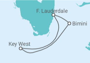 Itinerário do Cruzeiro  Estados Unidos - Celebrity Cruises