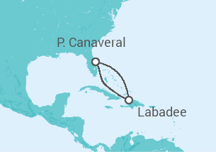 Itinerário do Cruzeiro  Estados Unidos - Royal Caribbean