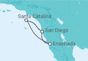 Itinerário do Cruzeiro  México - Royal Caribbean
