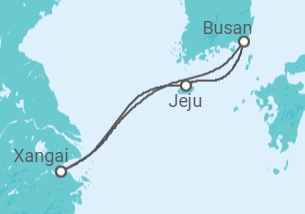 Itinerário do Cruzeiro  Japão - Royal Caribbean