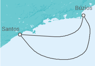 Cruzeiro Buzios 2024 Saindo De Santos (MSC Armonia) | Logitravel