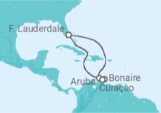 Itinerário do Cruzeiro  Curaçao, Aruba - Celebrity Cruises