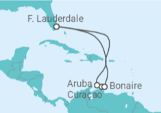 Itinerário do Cruzeiro  Aruba, Curaçao, Bonaire, San Eustaquio y Saba - Celebrity Cruises