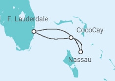 Itinerário do Cruzeiro  Bahamas - Celebrity Cruises