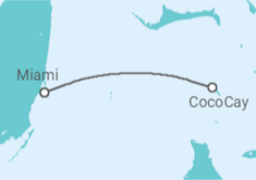 Itinerário do Cruzeiro  Estados Unidos - Royal Caribbean