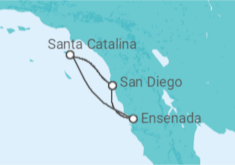 Itinerário do Cruzeiro  México - Royal Caribbean