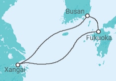 Itinerário do Cruzeiro  Coréia do Sul, Japão - MSC Cruzeiros