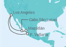 Itinerário do Cruzeiro  México - Princess Cruises
