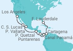 Itinerário do Cruzeiro  México, Costa Rica, Panamá, Colômbia - Celebrity Cruises