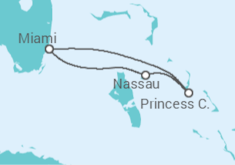 Itinerário do Cruzeiro  Bahamas - Carnival Cruise Line