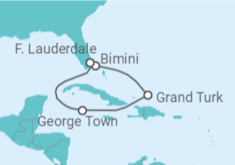 Itinerário do Cruzeiro  Ilhas Cayman - Celebrity Cruises