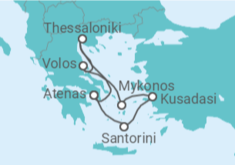 Itinerário do Cruzeiro  Grécia, Turquia - Celebrity Cruises