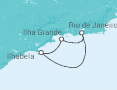 Itinerário do Cruzeiro  Ilhabela, Ilha Grande - MSC Cruzeiros