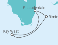 Itinerário do Cruzeiro  Estados Unidos - Celebrity Cruises