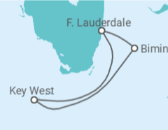 Itinerário do Cruzeiro  Estados Unidos - Celebrity Cruises