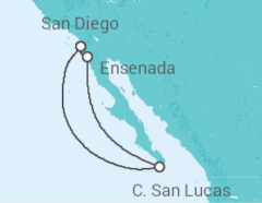 Itinerário do Cruzeiro  México - Royal Caribbean