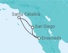 Itinerário do Cruzeiro  México - Royal Caribbean
