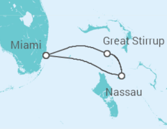Itinerário do Cruzeiro  Bahamas - NCL Norwegian Cruise Line