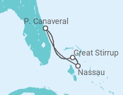 Itinerário do Cruzeiro  Bahamas - NCL Norwegian Cruise Line