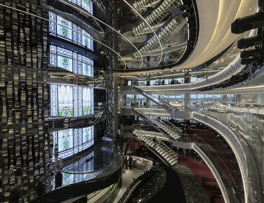 stunning atrium
